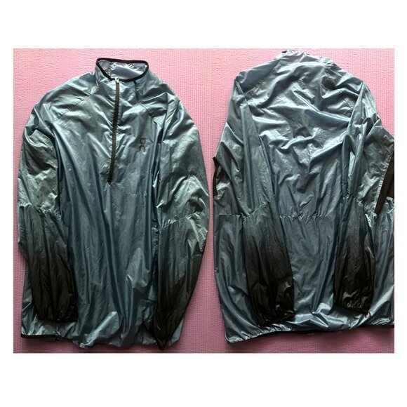 Like New On Zero Half Zip Running Performance Jacket - Picture 6 of 6